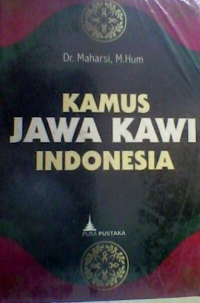 Kamus Jawa Kawi Indonesia