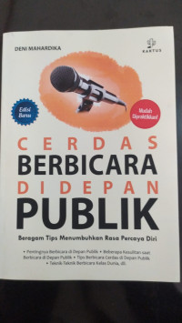 Cerdas Berbicara di Depan Publik