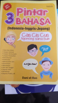 Pintar 3 Bahasa (Indonesia-Inggris-Jepang)