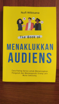 The Book Of Menaklukan Audiens